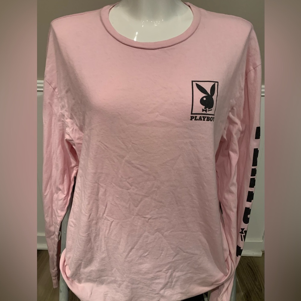 Pacsun Playboy pink long sleeve X-Large good condition